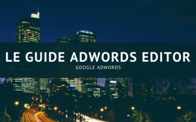 Le guide Google AdWords Editor